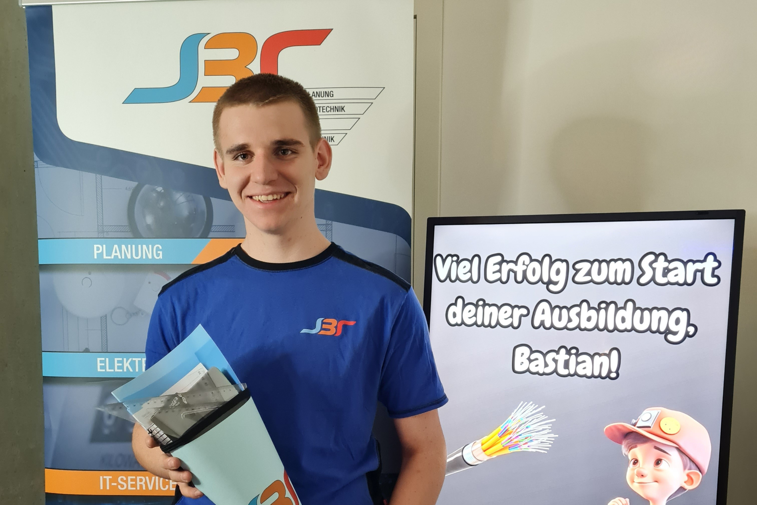 Neuer Azubi im Bereich Elektro