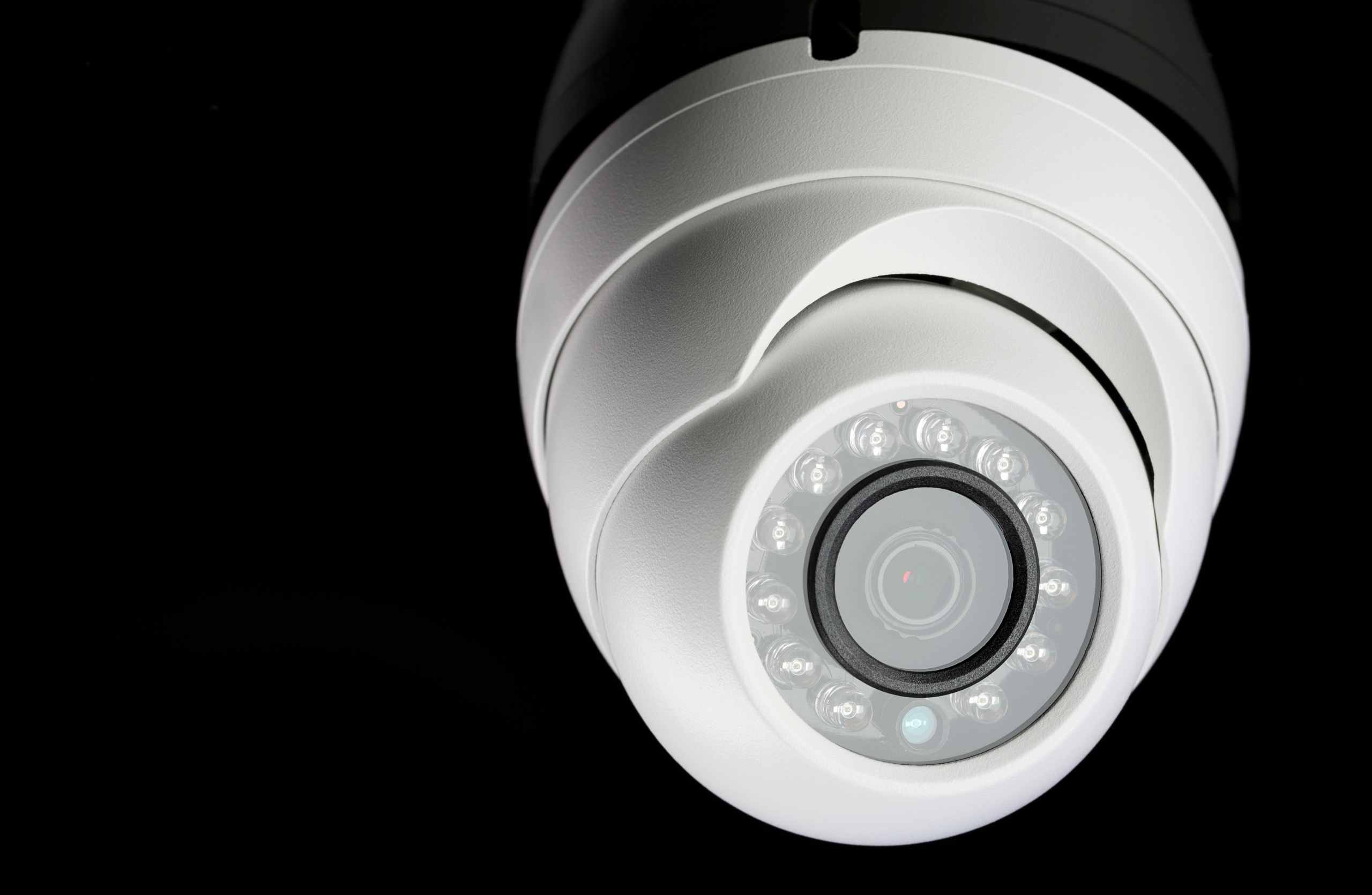 Videokamera schwarzer Hintergrund