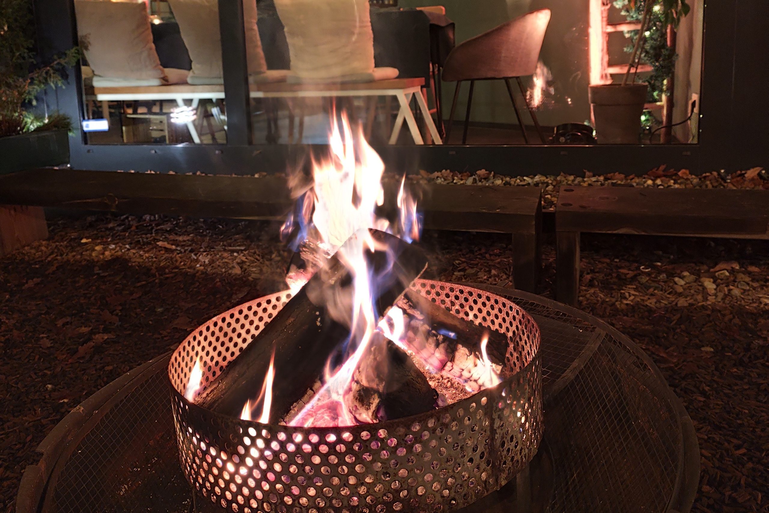 Feuerschale Weihnachtsfeier 2025