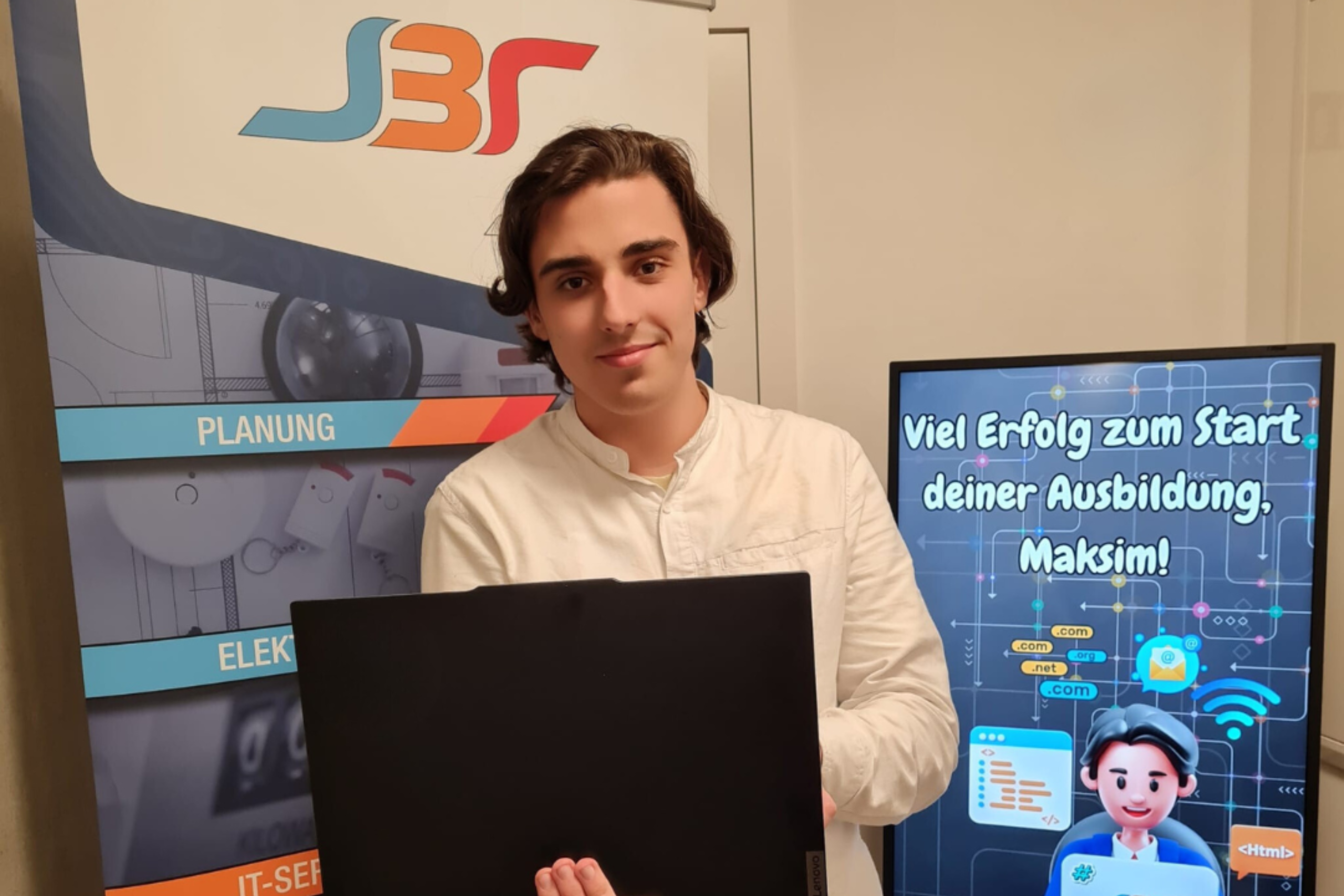 Neuer Azubi im Bereich IT