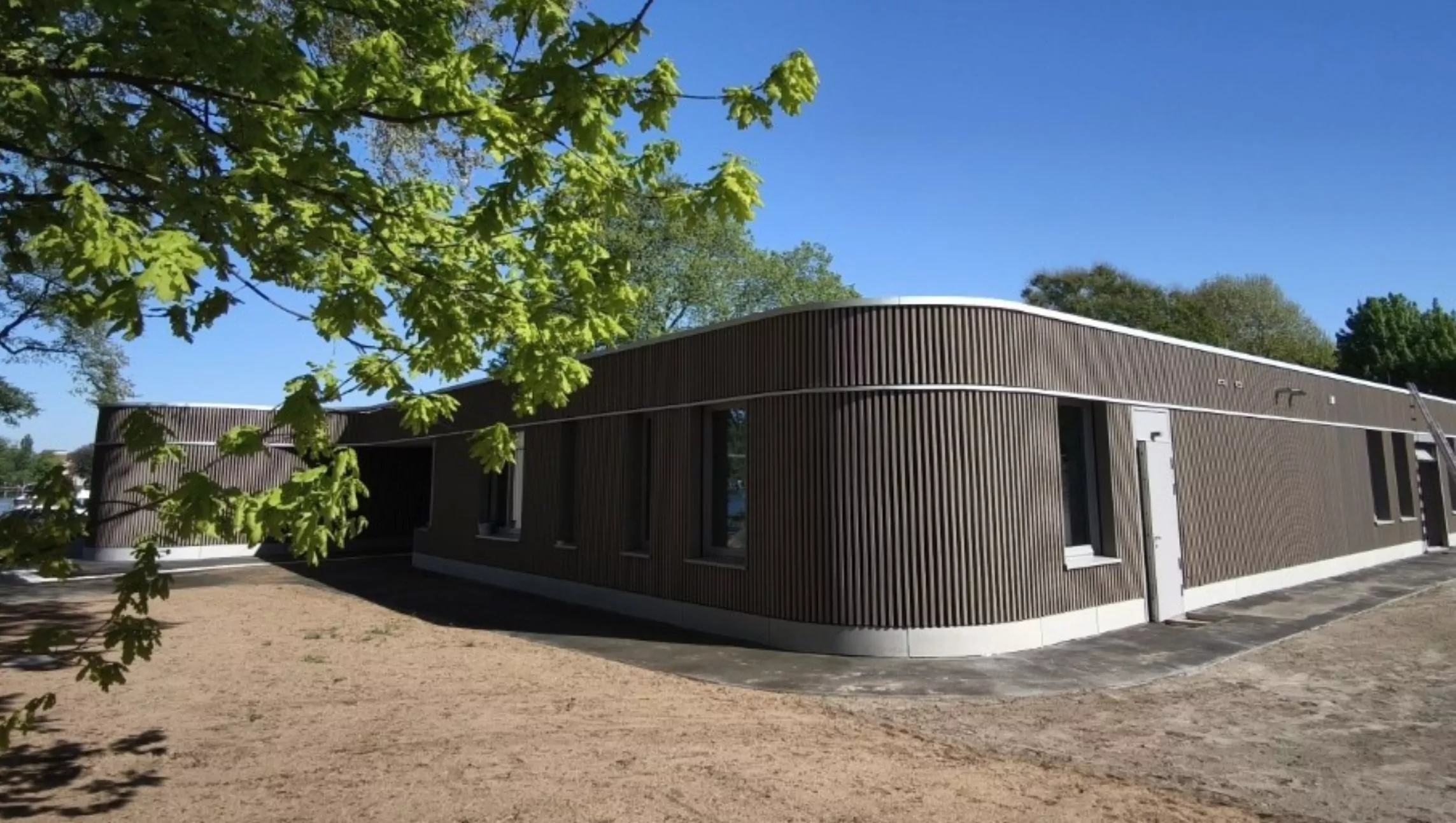 Außenansicht Strandbad Babelsberg