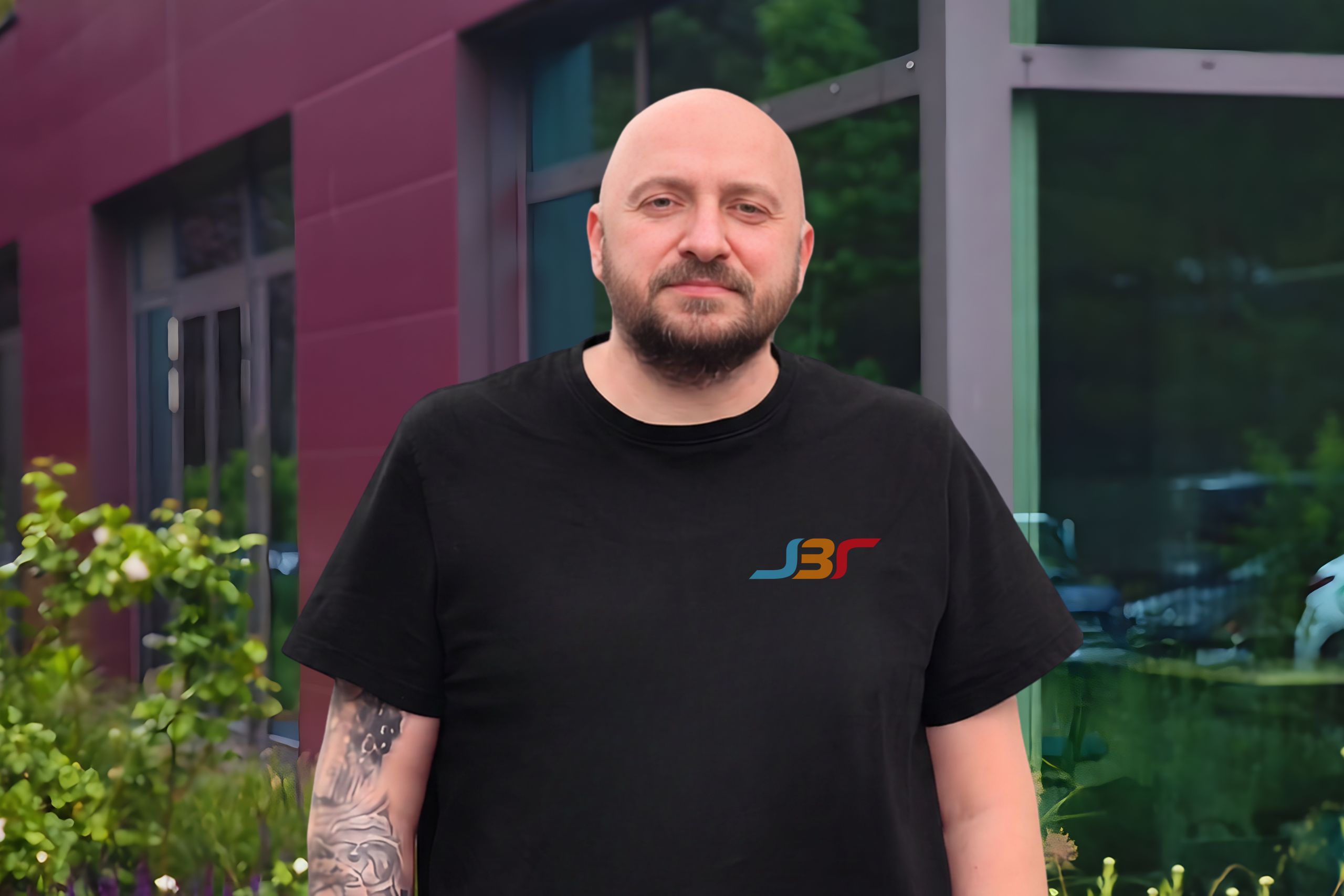 Bauleiter Stephan Rieß